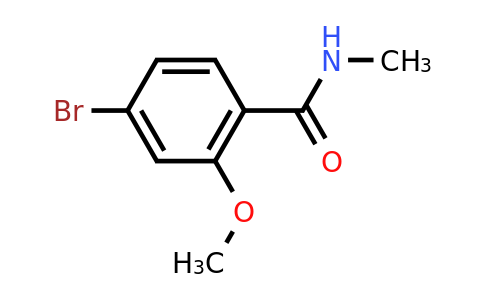 CAS 1228957-03-6 | 4-Bromo-2-methoxy-N-methylbenzamide