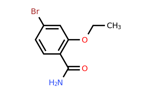 CAS 1228957-09-2 | 4-Bromo-2-ethoxybenzamide