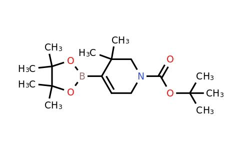 CAS 1228962-22-8 | tert-butyl 3,3-dimethyl-4-(tetramethyl-1,3,2-dioxaborolan-2-yl)-1,2,3,6-tetrahydropyridine-1-carboxylate
