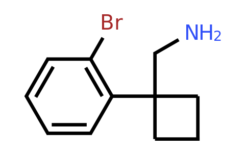CAS 1228994-79-3 | (1-(2-Bromophenyl)cyclobutyl)methanamine