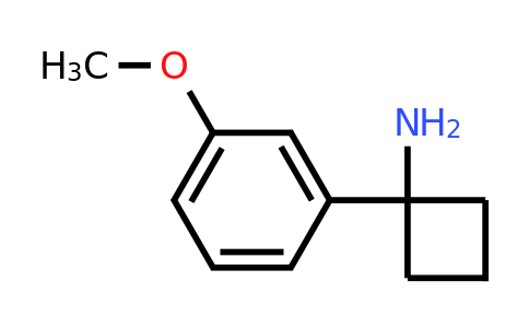 CAS 1228994-83-9 | 1-(3-Methoxyphenyl)cyclobutanamine