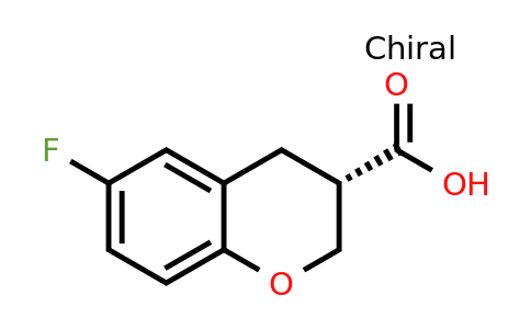 CAS 1229077-21-7 | (3S)-6-Fluorochromane-3-carboxylic acid
