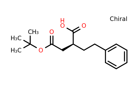 CAS 1229380-94-2 | (S)-4-tert-Butoxy-4-oxo-2-phenethylbutanoic acid