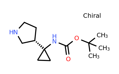 CAS 1229421-17-3 | (S)-tert-Butyl (1-(pyrrolidin-3-yl)cyclopropyl)carbamate