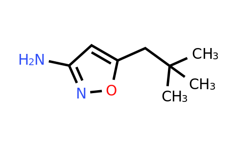 CAS 1229454-61-8 | 5-(2,2-dimethylpropyl)-1,2-oxazol-3-amine