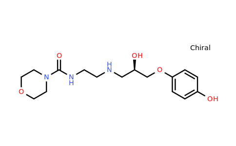 CAS 1229516-19-1 | (R)-N-(2-((2-Hydroxy-3-(4-hydroxyphenoxy)propyl)amino)ethyl)morpholine-4-carboxamide