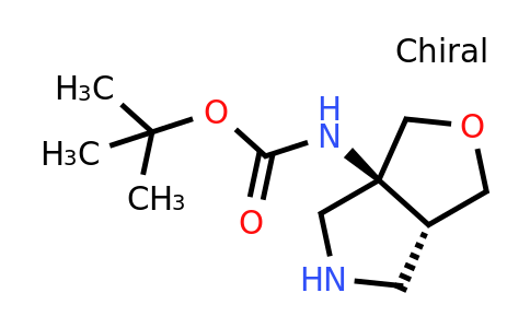 CAS 1229596-39-7 | tert-butyl N-[(3aS,6aR)-hexahydro-1H-furo[3,4-c]pyrrol-3a-yl]carbamate
