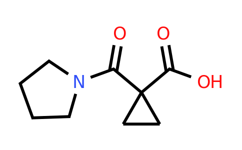 CAS 1229623-58-8 | 1-(pyrrolidine-1-carbonyl)cyclopropane-1-carboxylic acid