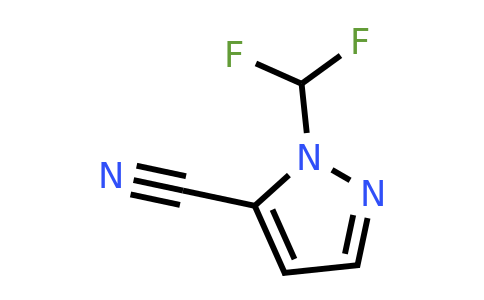 CAS 1229624-96-7 | 1-(Difluoromethyl)-1H-pyrazole-5-carbonitrile