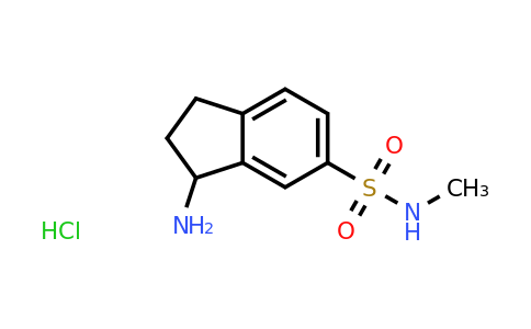 CAS 1229624-99-0 | 3-Amino-N-methyl-2,3-dihydro-1H-indene-5-sulfonamide hydrochloride
