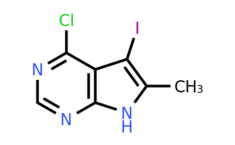 CAS 1229936-44-0 | 4-chloro-5-iodo-6-methyl-7H-pyrrolo[2,3-d]pyrimidine