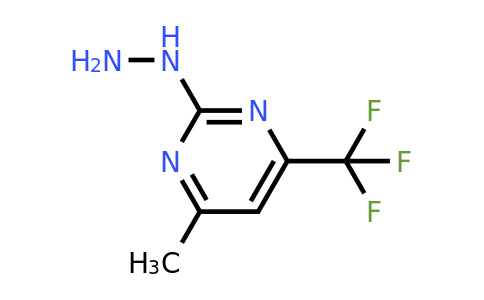 2-Hydrazinyl-4-methyl-6-(trifluoromethyl)pyrimidine