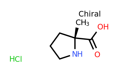 CAS 123053-48-5 | (2R)-2-methylpyrrolidine-2-carboxylic acid hydrochloride