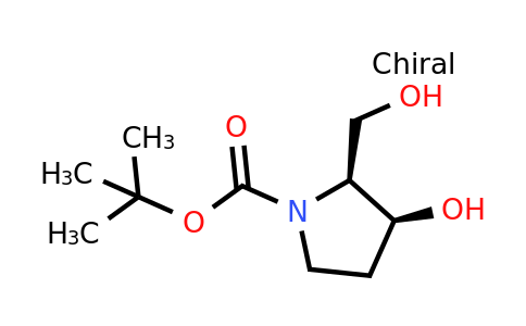 CAS 123076-44-8 | Cis-3-Hydroxy-2-hydroxymethyl-pyrrolidine-1-carboxylic acid tert-butyl ester