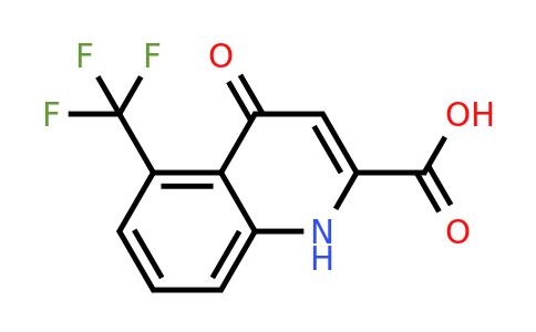 CAS 123157-86-8 | 4-Oxo-5-(trifluoromethyl)-1,4-dihydroquinoline-2-carboxylic acid