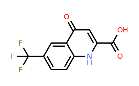 CAS 123158-30-5 | 4-Oxo-6-(trifluoromethyl)-1,4-dihydroquinoline-2-carboxylic acid