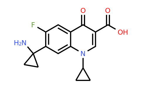 CAS 123160-52-1 | 7-(1-Aminocyclopropyl)-1-cyclopropyl-6-fluoro-4-oxo-1,4-dihydroquinoline-3-carboxylic acid