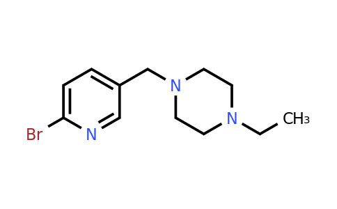 CAS 1231930-25-8 | 1-((6-Bromopyridin-3-yl)methyl)-4-ethylpiperazine