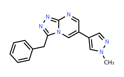 CAS 1231943-11-5 | 3-benzyl-6-(1-methyl-1H-pyrazol-4-yl)-[1,2,4]triazolo[4,3-a]pyrimidine