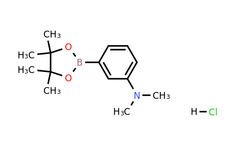 CAS 1231967-65-9 | N,N-Dimethyl-3-(4,4,5,5-tetramethyl-1,3,2-dioxaborolan-2-yl)aniline hydrochloride