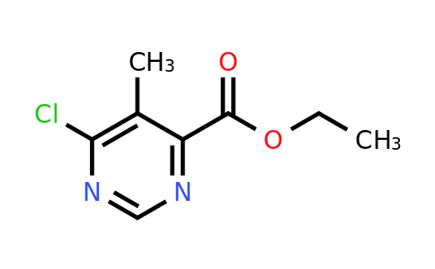 CAS 1232059-52-7 | ethyl 6-chloro-5-methylpyrimidine-4-carboxylate