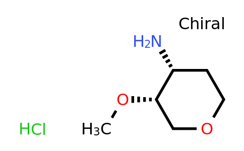 CAS 1232064-63-9 | (3R,4R)-3-methoxyoxan-4-amine hydrochloride