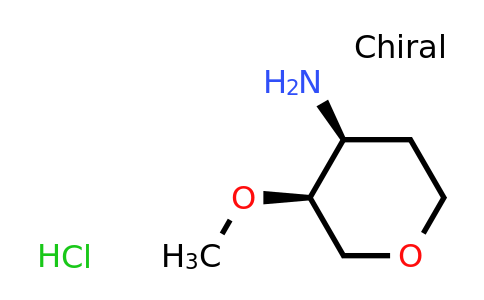 CAS 1232064-65-1 | (3S,4S)-3-methoxyoxan-4-amine hydrochloride