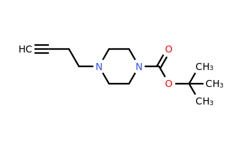 CAS 1232152-74-7 | Tert-butyl 4-but-3-ynylpiperazine-1-carboxylate