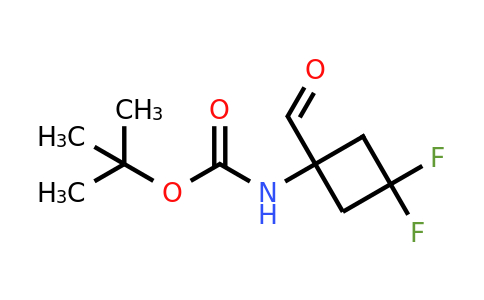 CAS 1232365-43-3 | tert-butyl N-(3,3-difluoro-1-formyl-cyclobutyl)carbamate
