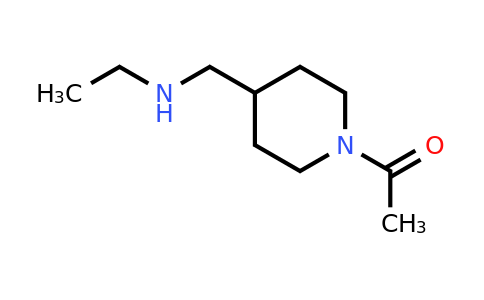 CAS 1232402-72-0 | 1-(4-((Ethylamino)methyl)piperidin-1-yl)ethanone