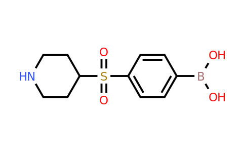 CAS 1232424-27-9 | [4-(piperidine-4-sulfonyl)phenyl]boronic acid
