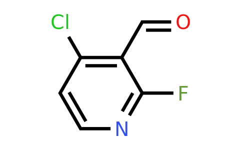 CAS 1232432-20-0 | 4-Chloro-2-fluoropyridine-3-carboxaldehyde
