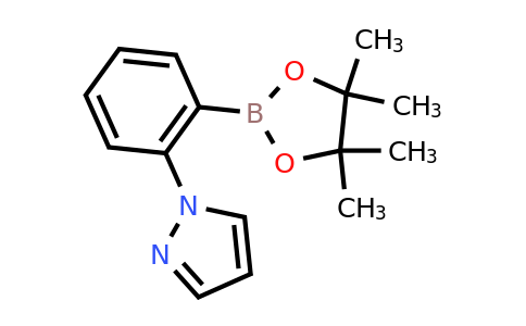 CAS 1233146-06-9 | 2-Pyrazol-1-yl-phenyl-boronic acid pinacol ester