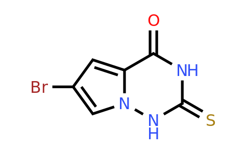 CAS 1233179-29-7 | 6-bromo-2-sulfanylidene-1H,2H,3H,4H-pyrrolo[2,1-f][1,2,4]triazin-4-one