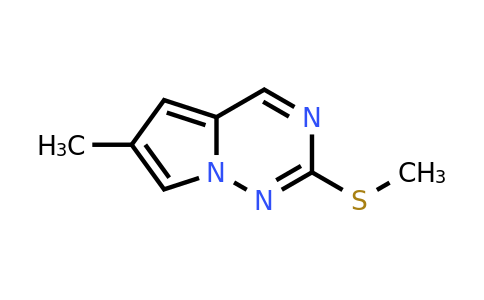 CAS 1233179-40-2 | 6-methyl-2-(methylsulfanyl)pyrrolo[2,1-f][1,2,4]triazine