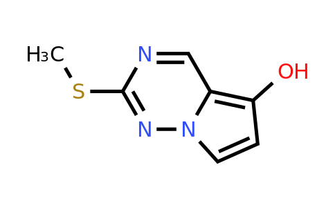 CAS 1233181-73-1 | 2-(methylsulfanyl)pyrrolo[2,1-f][1,2,4]triazin-5-ol