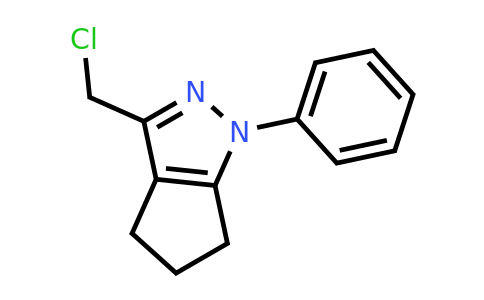 CAS 123345-76-6 | 3-(Chloromethyl)-1-phenyl-1H,4H,5H,6H-cyclopenta[c]pyrazole