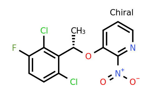 CAS 1233484-06-4 | (S)-3-(1-(2,6-Dichloro-3-fluorophenyl)-ethoxy)-2-nitropyridine