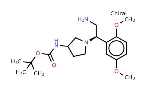CAS 1233498-19-5 | (R)-3-N-BOC-Amino-1-[2-amino-1-(2,5-dimethoxy-phenyl)-ethyl]-pyrrolidine