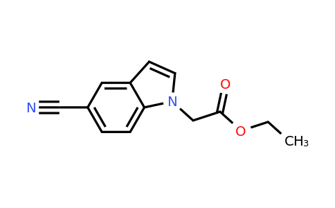CAS 1233500-99-6 | Ethyl 2-(5-cyano-1H-indol-1-yl)acetate
