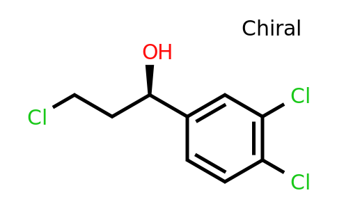 CAS 1233501-44-4 | (R)-3-Chloro-1-(3,4-dichlorophenyl)propan-1-ol