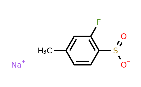 CAS 1233501-71-7 | 2-Fluoro-4-methylbenzenesulfinic acid sodium salt