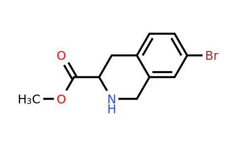 CAS 1233525-65-9 | 7-Bromo-1,2,3,4-tetrahydro-isoquinoline-3-carboxylic acid methyl ester