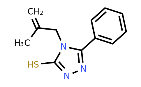 CAS 123366-08-5 | 4-(2-methylprop-2-en-1-yl)-5-phenyl-4H-1,2,4-triazole-3-thiol
