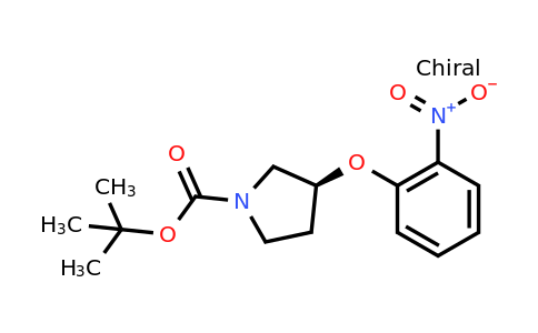 CAS 1233860-24-6 | (S)-tert-Butyl 3-(2-nitrophenoxy)pyrrolidine-1-carboxylate