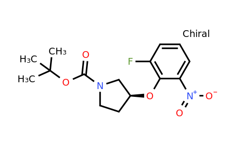 CAS 1233860-33-7 | (S)-tert-Butyl 3-(2-fluoro-6-nitrophenoxy)pyrrolidine-1-carboxylate