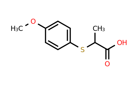 CAS 123392-37-0 | 2-[(4-Methoxyphenyl)sulfanyl]propanoic acid