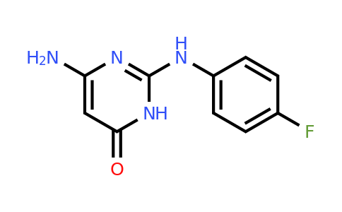 CAS 123392-52-9 | 6-Amino-2-((4-fluorophenyl)amino)pyrimidin-4(3H)-one