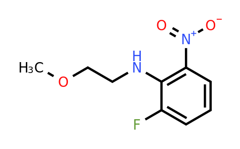 CAS 1233951-59-1 | 2-Fluoro-N-(2-methoxyethyl)-6-nitroaniline