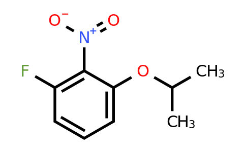 CAS 1233951-63-7 | 1-fluoro-2-nitro-3-(propan-2-yloxy)benzene